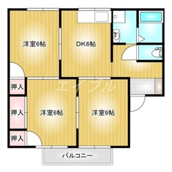 プレジールソレイユの物件間取画像